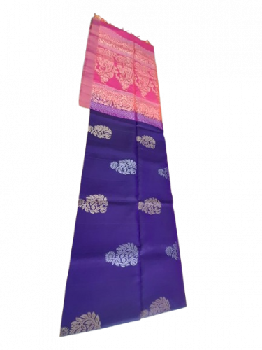 SOFT SILK SAREE WITH BLOUSE